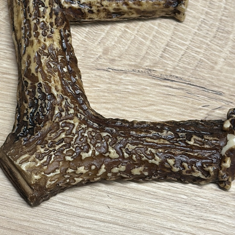 Rustic Letter E Decor - Picture 2 of 5